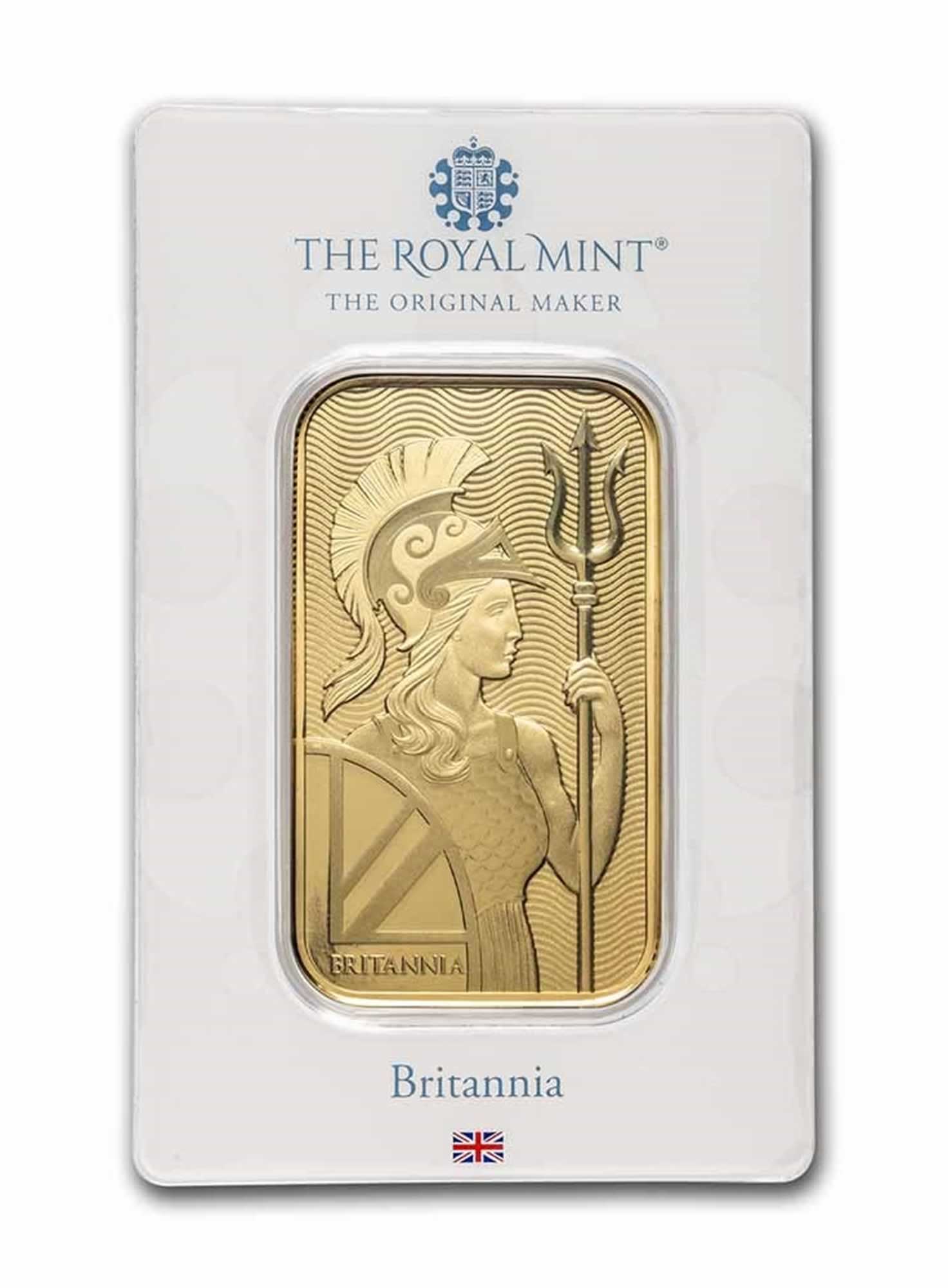 1 Ounce Royal Mint Britannia Gold Bar 1 Ounce Royal Mint Britannia Gold Bar